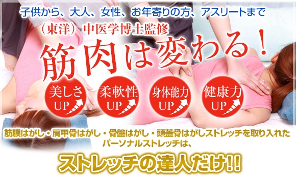 ストレッチの達人　筋膜